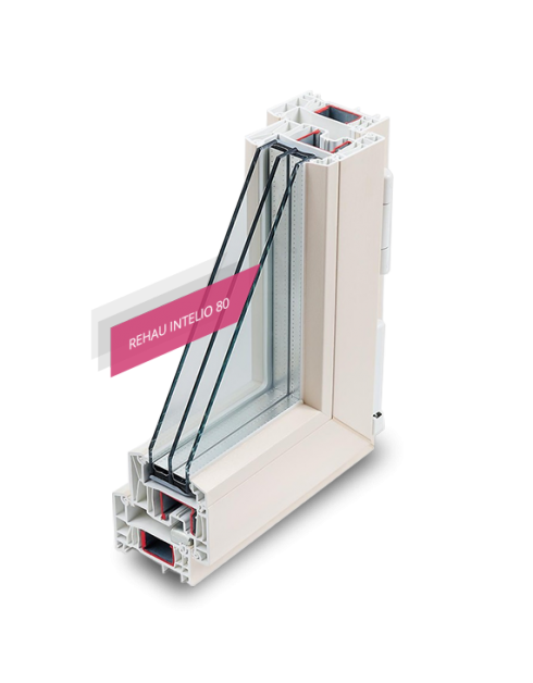 Профиль REHAU Intelio 80